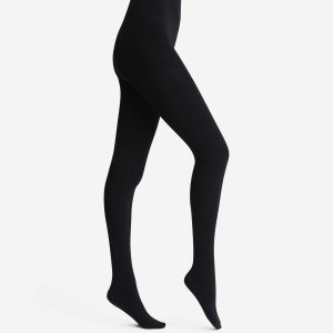 Black Thermo Polaire 143 warm tights