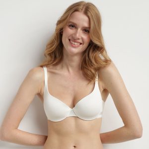 Dim InvisiFit pearl padded balconette bra
