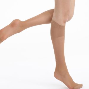 Pack of 2 Absolu Flex 20D Cinnamon Knee Highs