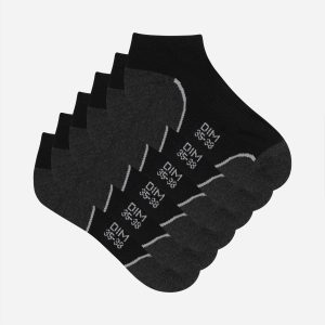 Pack of 3 Pairs of Women's Light Impact Short Socks - Dim Sport