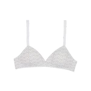 White Triangle bra - DIM Touch Girl