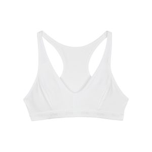 White sports bra DIM Pocket Micro Girl