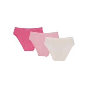 Pack of 3 pearl and pink knickers Les Pockets DIM Girl