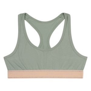 Girl's green and pink bra Dim Sport