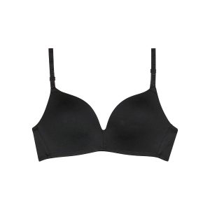 Black triangle bra with cups for girls Dim Invisible