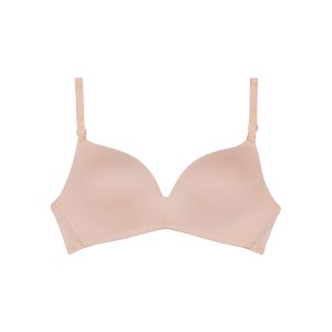 Nude triangle bra with cups for girls Dim Invisible