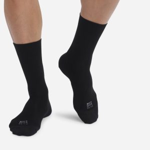 Pack of 2 pairs of reinforced men's socks Black Ultra Resist