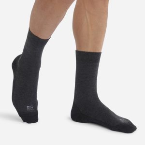 Pack of 2 pairs of men's socks Anthracite Heather Ultra Resist