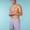 Egyptian blue swim trunks for men