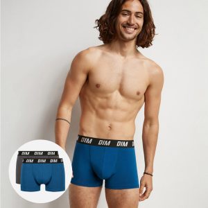 Dim Sport  Parma Blue Pack of 2 men's boxers with active temperature regulation