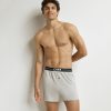 Men's boxer shorts Dim Icons Heather Grey