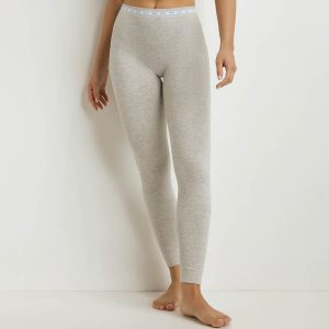 Women's ribbed fabric leggings Dim Icons