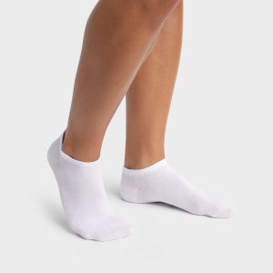 Pack of 2 pairs of White men's socks in organic cotton Dim Good