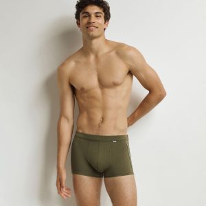 Men's Boxer Classic Cotton Camouflage Green