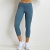 Women's microfiber short leggings Blue Jean Dim Move