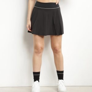 Women's microfibre short skirt Black Dim Move
