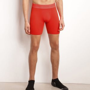 Men's long boxer shorts Orange Dim Move