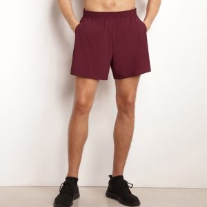Men's sports shorts in breathable Bordeaux fabric Dim Move