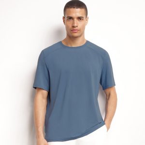 Men's breathable sports T-shirt Blue Jean Dim Move