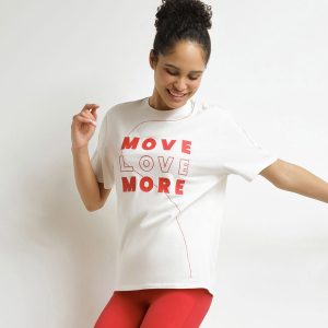 Men's thermoregulating jersey sports T-shirt Red Dim Move