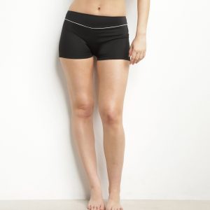 Women's Microfibre Swim Shorts Black Dim Move