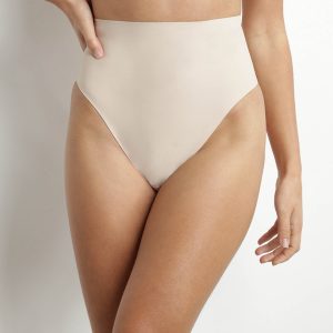 Seamless High-Waist Sculpting Effect String for Women in Nude – Dim Silhouette Invisible
