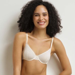 Beige corbeille bra Dim x Ines de La Fressange