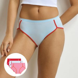 Pack of 3 Dim x Inès de La Fressange women's boxer shorts