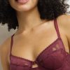Fig Art Flowers underwired push-up bra
