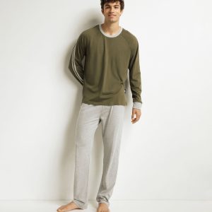 Men's military pyjama trouser set Dim Jersey