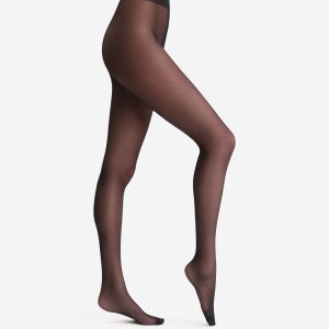 Diam's Silhouette Fuselée semi-opaque black tights