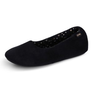 Women's black mules slippers Dim