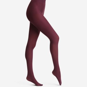 Velvety fig opaque tights 50D Dim