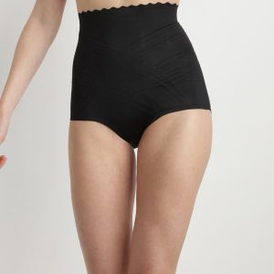 High-Waist Sculpting Effect 3-in-1 Briefs Black – Beauty Lift