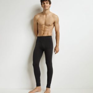 Men's Insulated Legging Black Dim Thermal