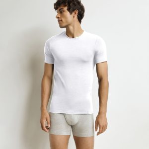 Men's short-sleeved T-shirt White Dim Thermal