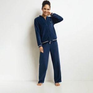 Women's pyjama trouser set Midnight Blue Dim