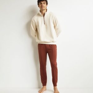 Men's pyjama trouser set Bordeaux Dim